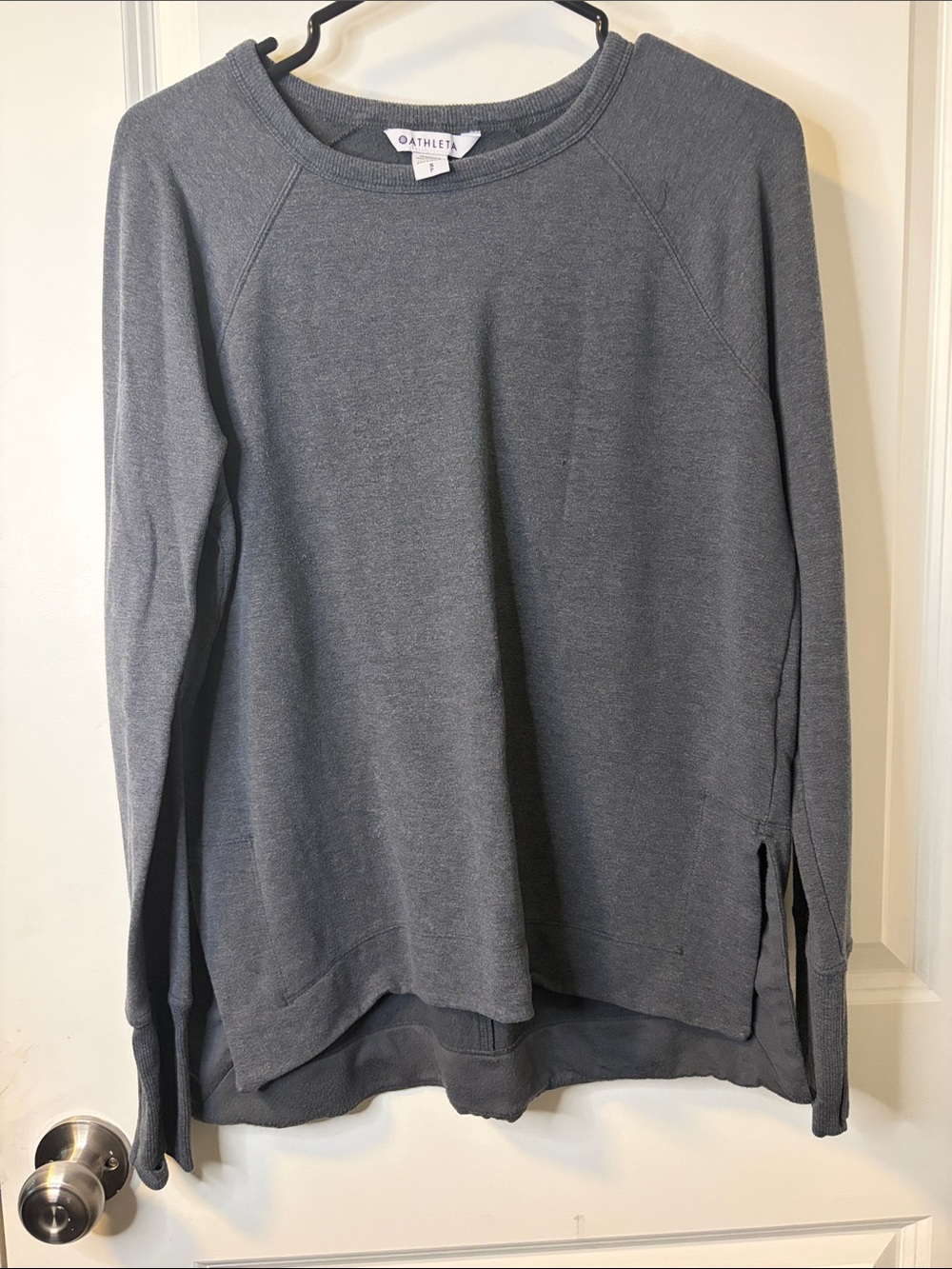 Athleta Women's Slate Gray Crewneck Sweater